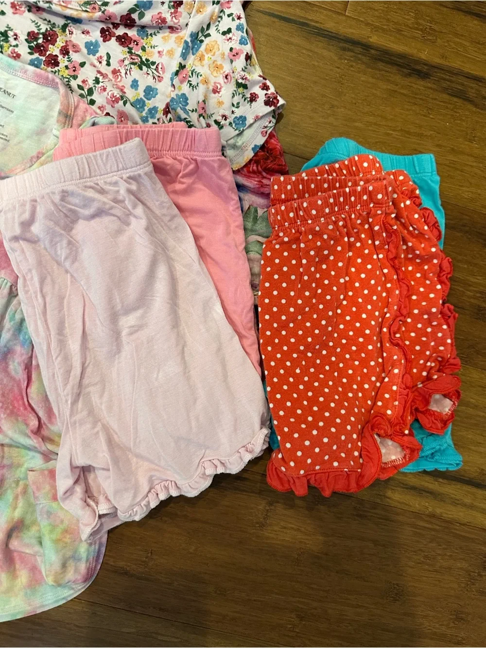Posh Peanut Girls Mix & Match Bundle of 9 bamboo pieces size 7Y playwear school